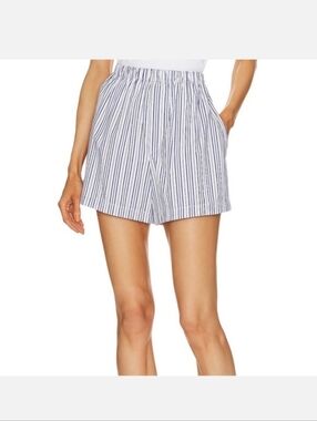 NWT Ronny Kobo Striped Cotton Shorts Size Small